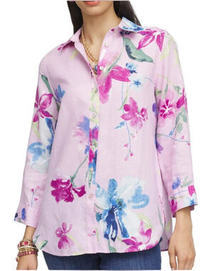 24. WOMENS CHICO’S 3/XL DETAIL TOP